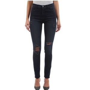 J Brand Women's Maria High-Rise Skinny Jean